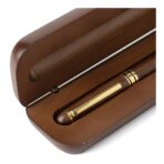 Walnut wooden twist ballpen Noa - Image 10