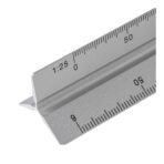 Aluminium 30 cm triangle-shaped ruler Tavi - Image 4