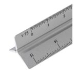 Aluminium 30 cm triangle-shaped ruler Tavi - Image 5