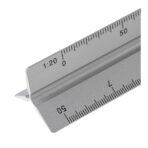 Aluminium 30 cm triangle-shaped ruler Tavi - Image 7