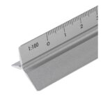 Aluminium 30 cm triangle-shaped ruler Tavi - Image 9