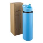 Recycled stainless steel drinking bottle (500 ml) Zeno - Slika 10