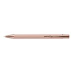 Recycled aluminium rubberized ballpen Anisa