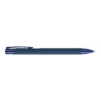 Recycled aluminium rubberized ballpen Anisa - Slika 3