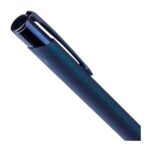 Recycled aluminium rubberized ballpen Anisa - Slika 5