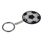 Recycled stainless steel soccer ball keychain Ciro - Slika 6