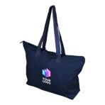 Recycled polycotton (330 gsm) tote bag Malina - Image 9