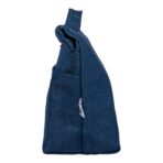 Recycled denim cooler roll-top bag Mira - Slika 2