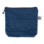 Recycled denim cosmetic bag Orin