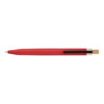 Recycled aluminium lacquered push ballpen Maren