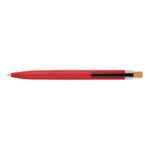 Recycled aluminium lacquered push ballpen Maren