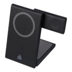Recycled ABS 3-in-1 magnetic wireless charger Valerio - Slika 5