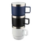 Recycled stainless steel double-walled cup (180 ml) Lilia - Image 8