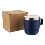 Recycled stainless steel double-walled cup (180 ml) Lilia - Image 9