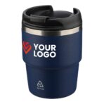Recycled stainless steel double-walled mug (175 ml) Oli - Image 14