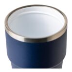 Recycled stainless steel double-walled mug (175 ml) Oli - Image 8