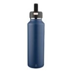 Recycled stainless steel double-walled bottle (600 ml) Mace - Image 2