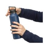 Recycled stainless steel double-walled bottle (600 ml) Mace - Image 11