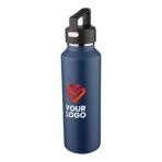 Recycled stainless steel double-walled bottle (600 ml) Mace - Image 14