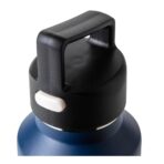 Recycled stainless steel double-walled bottle (600 ml) Mace - Image 6