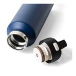 Recycled stainless steel double-walled bottle (600 ml) Mace - Image 7