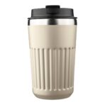 Recycled stainless steel travel mug (400 ml) Chiara