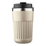 Recycled stainless steel travel mug (400 ml) Chiara