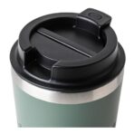 Recycled stainless steel travel mug (400 ml) Chiara - Image 7
