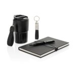 Swiss Peak RCS certified deluxe business gift set w/ tumbler