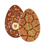 XL Belgian Chocolate Easter Egg with logo