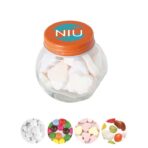 Glass container with Mints or Sweets