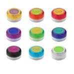 Round plastic container with mints or sweets - Image 3