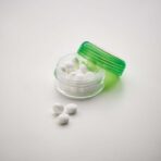 Round plastic container with mints or sweets - Image 6