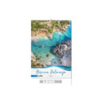 ""BISERNA DALMACIJA" 13 list., dim: 33x55 cm, PVC vrećica, P/40, kalendar u boji