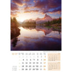 "VRHOVI SVIJETA" 13 list., dim: 30,5x50 cm, PVC vrećica, P/50, color kalendar - Slika 2