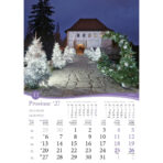 "ROMANTIČNA HRVATSKA" 13 list., dim: 30,5x50 cm, PVC vrećica, P/50, color kalendar - Slika 2