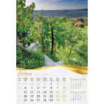 "BAJKOVITO ZAGORJE I MEĐIMURJE" 13 list., dim: 33x55 cm, PVC vrećica, P/40, color kalendar - Slika 11