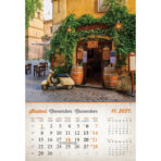 "VINTAGE GRADOVI" 13 list., dim: 33x55cm, PVC vrećica, P/40, color kalendar - Slika 11