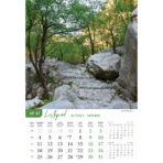 "NACIONALNI PARKOVI HRVATSKE" 13 list., dim: 33x55 cm, PVC vrećica, P/40, color kalendar - Slika 12