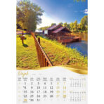 "BAJKOVITO ZAGORJE I MEĐIMURJE" 13 list., dim: 33x55 cm, PVC vrećica, P/40, color kalendar - Slika 12