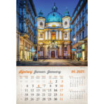 "VINTAGE GRADOVI" 13 list., dim: 33x55cm, PVC vrećica, P/40, color kalendar - Slika 13