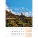 "VRHOVI SVIJETA" 13 list., dim: 30,5x50 cm, PVC vrećica, P/50, color kalendar - Slika 15