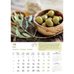 "MASLINE" 13 list., dim: 30,5x50 cm, PVC vrećica, P/50, color kalendar - Slika 3