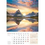 "VRHOVI SVIJETA" 13 list., dim: 30,5x50 cm, PVC vrećica, P/50, color kalendar - Slika 4