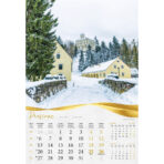 "BAJKOVITO ZAGORJE I MEĐIMURJE" 13 list., dim: 33x55 cm, PVC vrećica, P/40, color kalendar - Slika 4