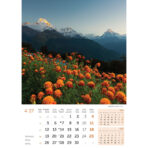 "VRHOVI SVIJETA" 13 list., dim: 30,5x50 cm, PVC vrećica, P/50, color kalendar - Slika 5
