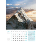 "VRHOVI SVIJETA" 13 list., dim: 30,5x50 cm, PVC vrećica, P/50, color kalendar - Slika 6