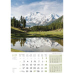 "VRHOVI SVIJETA" 13 list., dim: 30,5x50 cm, PVC vrećica, P/50, color kalendar - Slika 7