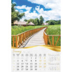 "MOJA ZLATNA SLAVONIJA i BARANJA"  13 list., dim: 33x55 cm, PVC vrećica, P/40, color kalendar - Slika 7