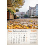 "VINTAGE GRADOVI" 13 list., dim: 33x55cm, PVC vrećica, P/40, color kalendar - Slika 8